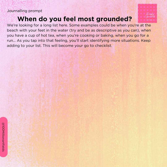 Deeply Grounded Journal Page