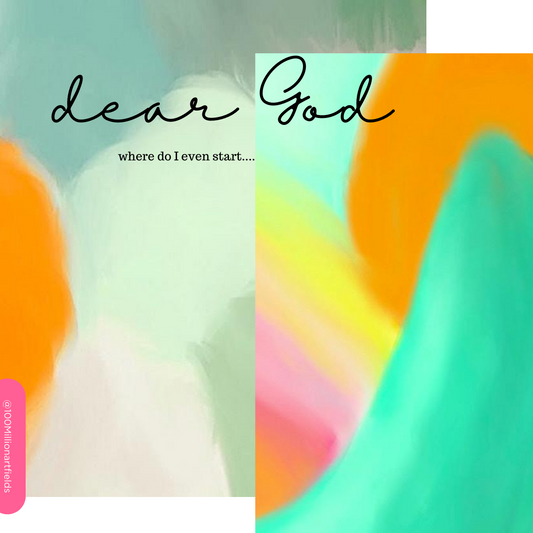 Dear God – Morning Pages Template