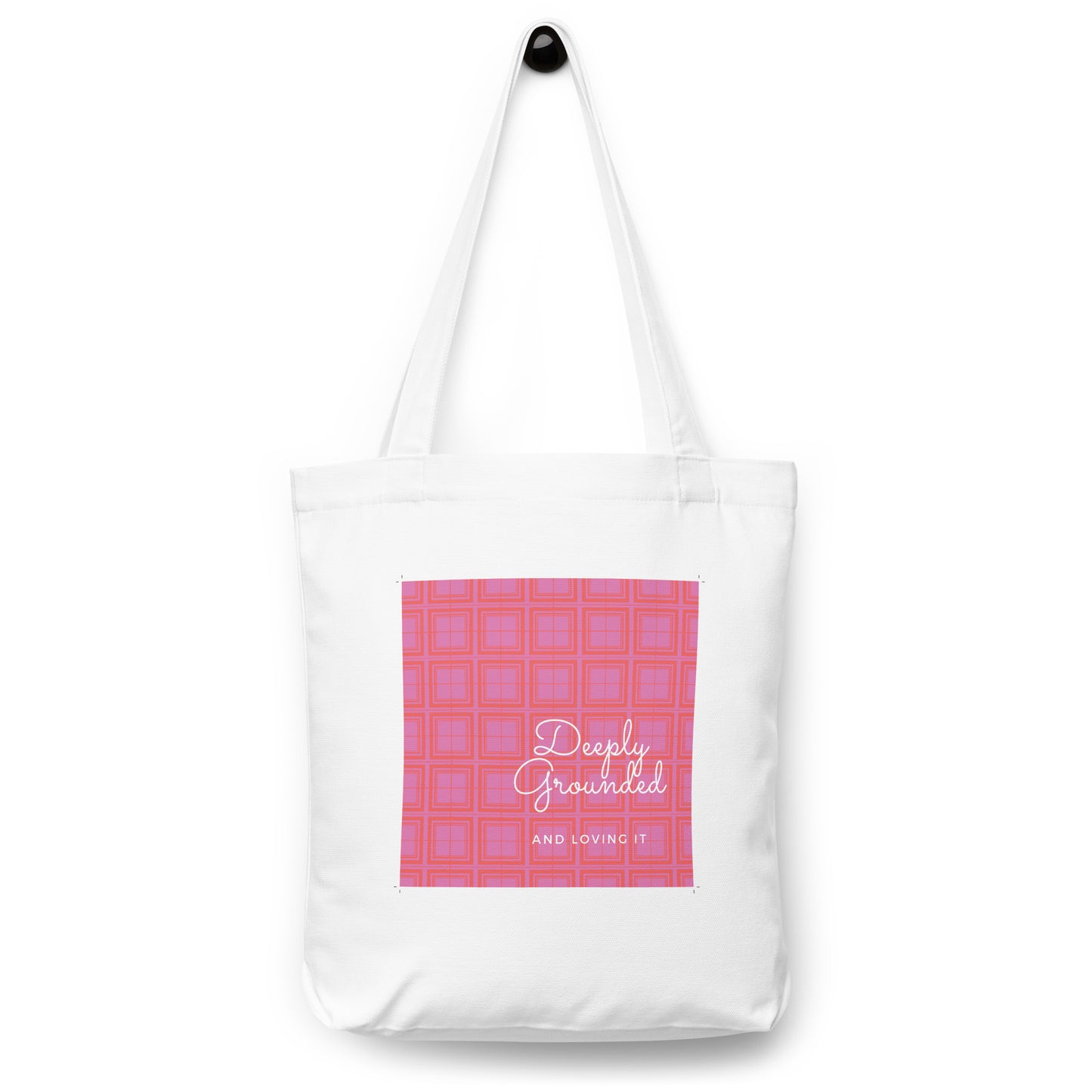 Deeply Grounded Cotton tote bag