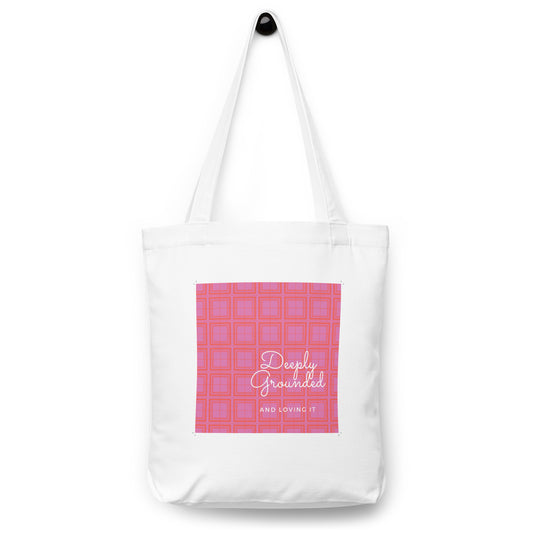Deeply Grounded Cotton tote bag