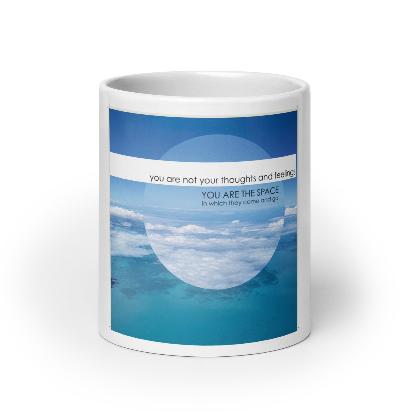 You Are The Space" - Mindfulness Affirmation Mug