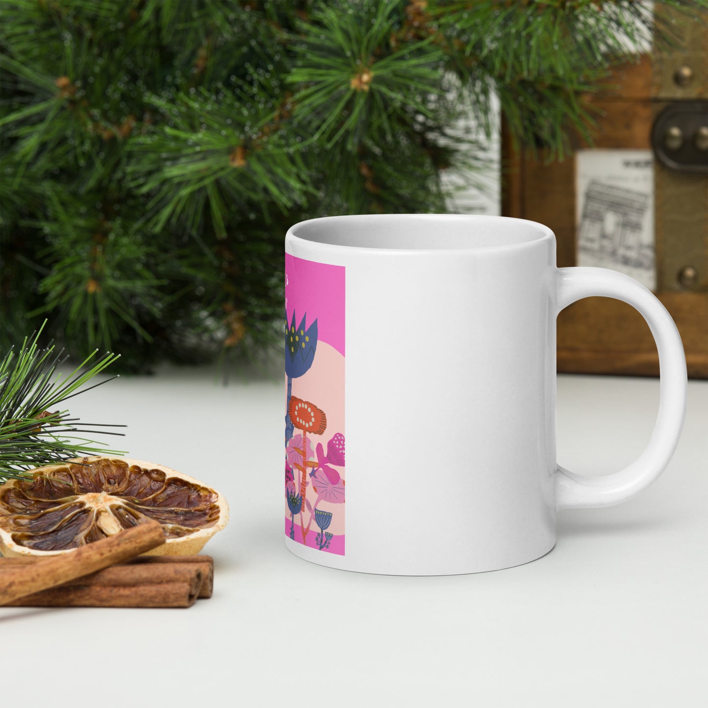 Let The Happy Thoughts mug