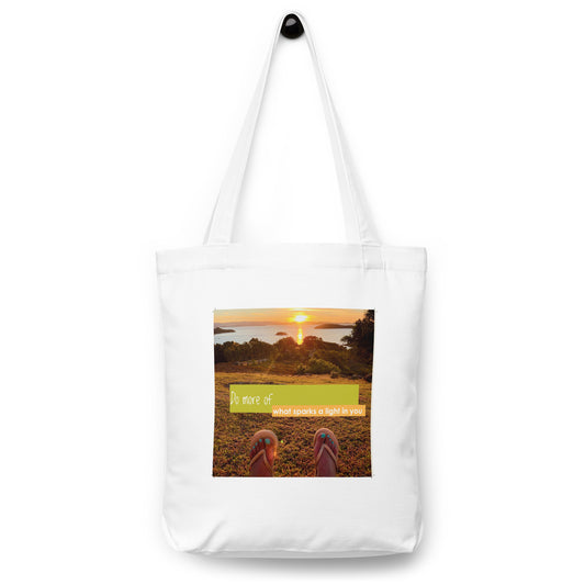 "Sparks of Light" - Inspirational Affirmation Tote Bag