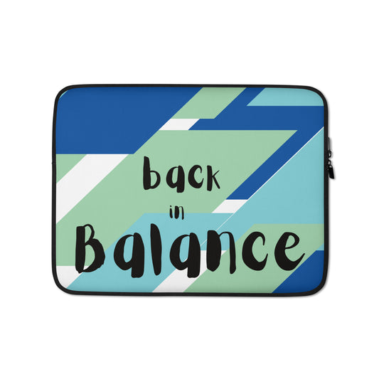 Back in Balance - Laptop Sleeve
