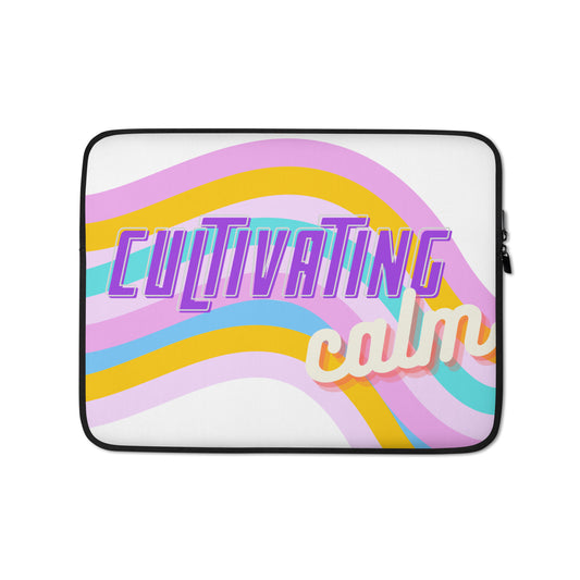 Cultivating Calm - Laptop Sleeve