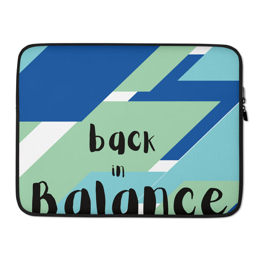 Back in Balance - Laptop Sleeve